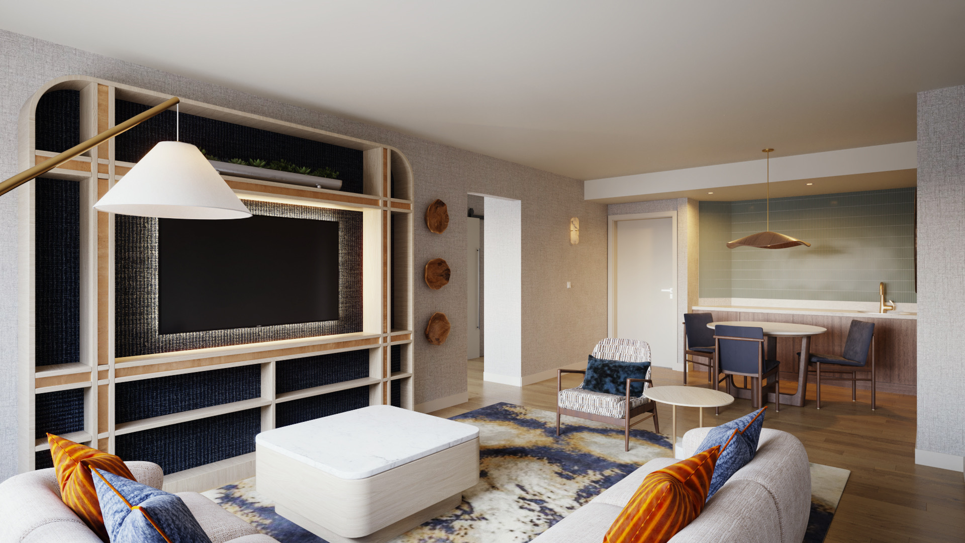 Executive Suite — Living Area